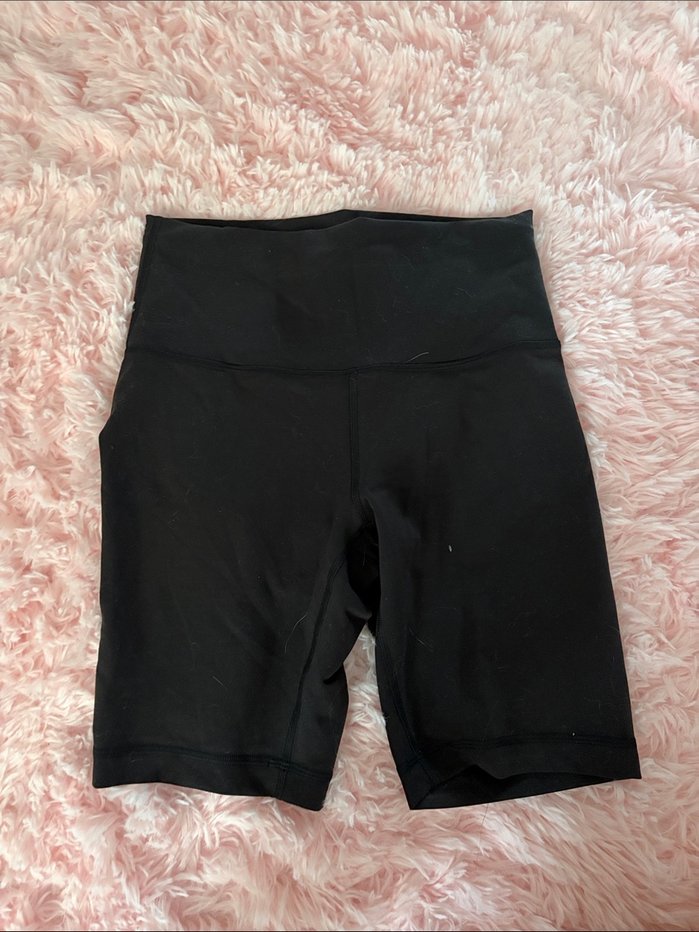 lululemon athletica Black High-Rise Bike Shorts